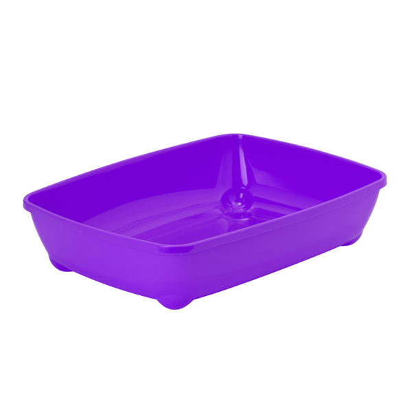 Bac à litière basic - violet