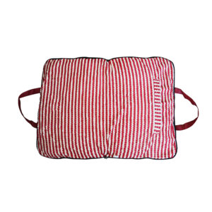 Coussin sac M - rouge