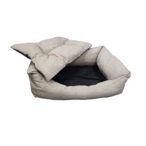 Panier pour chien avec coussin amovible