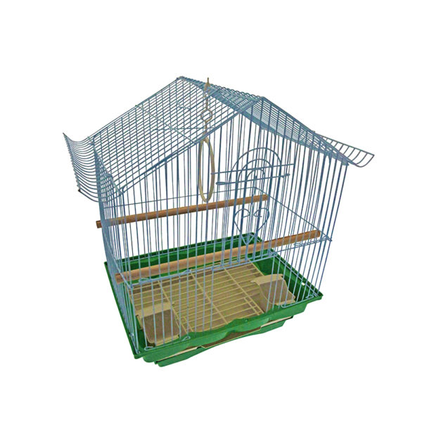 Cage oiseaux - blanc