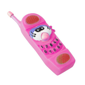 Jouet téléphone pour chien - rose