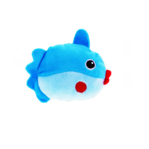 Peluche poisson - bleu