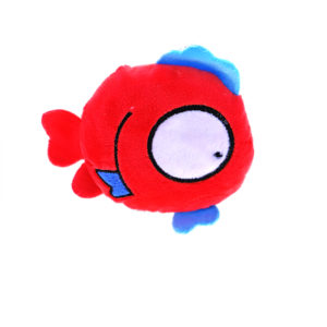 Peluche poisson - rose