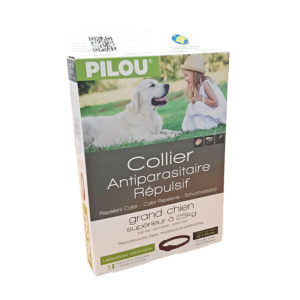 Collier anti-parasitaire pour chien supérieur a 25kg