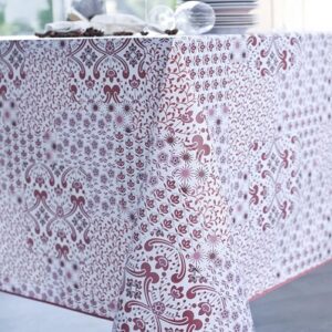 TOILE CIREE LIBERTE TERRACOTA