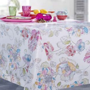 TOILE CIREE PEONIA MULTI 140CM