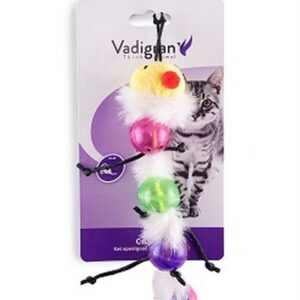 JOUET CHAT CHENILLE 15CM