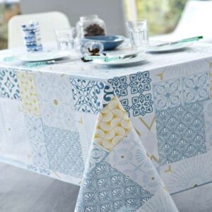TOILE CIREE ART DECO AQUA 140C