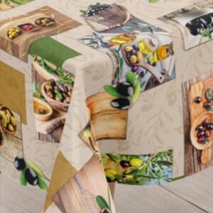 TOILE CIREE GARDON MULTI 140CM