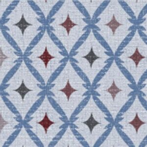 TOILE CIREE LOVAL BLEU 140CM