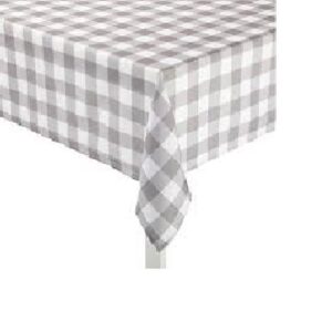 TOILE CIREE VICHY GRIS 20M