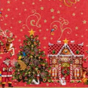 Toile Cirée Village de Noël