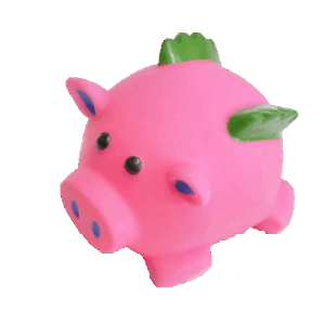 Cochon mignon rose