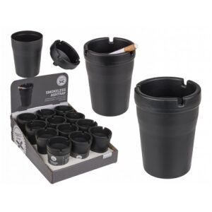 Cendrier Anti-Fumée Noir