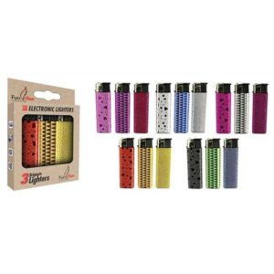 Briquets Glitters x3