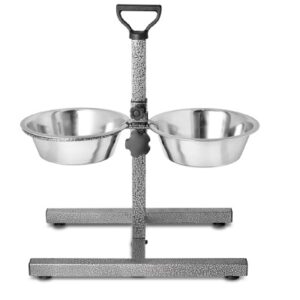 Gamelles 21 cm avec Support Double