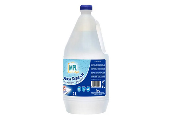eau distillée 2L