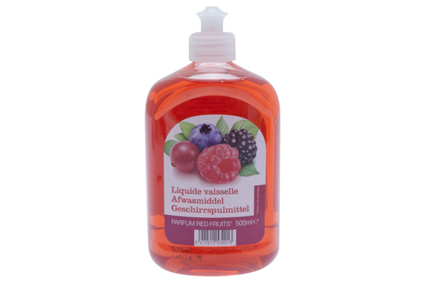 Liquide Vaisselle Fruits Rouges 500ml