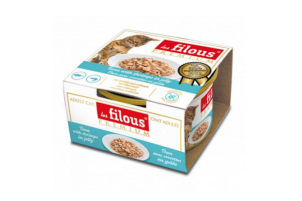 Thon avec crevette en gelée