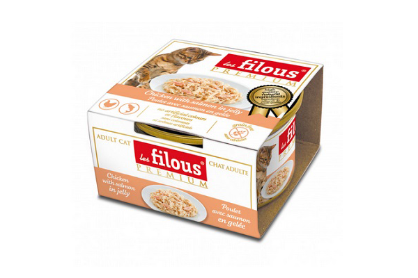 Poulet & Saumon en gelée - 85g